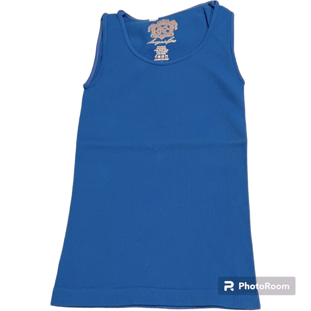 Sugarlips seamless ribbed stretchy tank blue Girls’ One Size Fits Most NEW